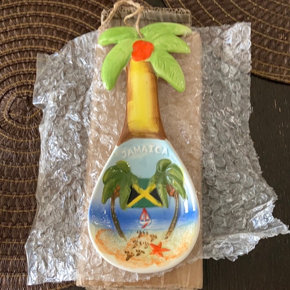 Other - Ceramic Spoon rest from Jamaica 🇯🇲 NWOT